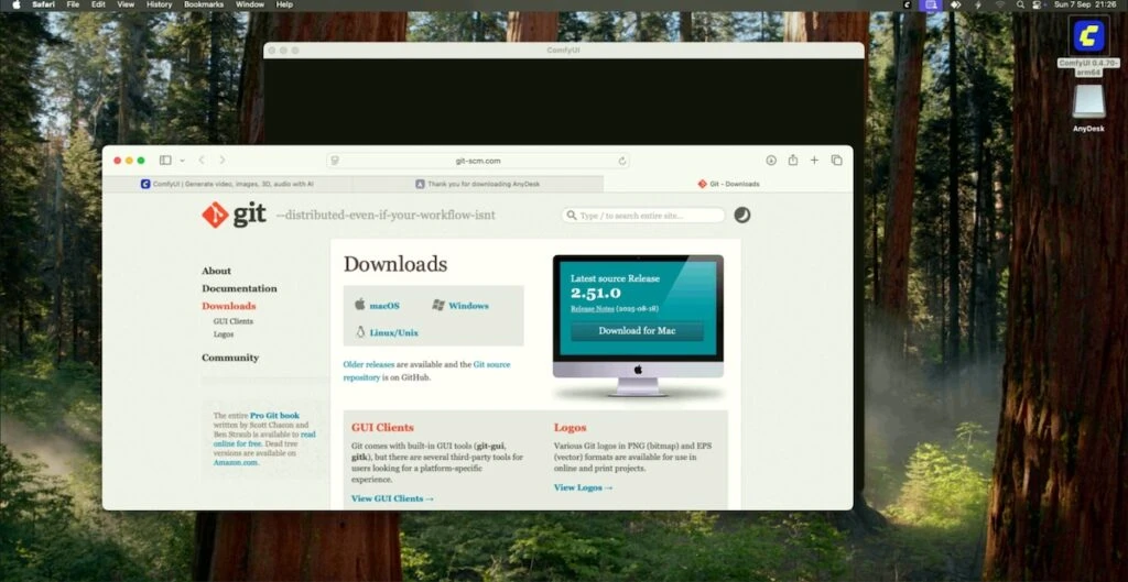 Screen 05: git-scm.com downloads page